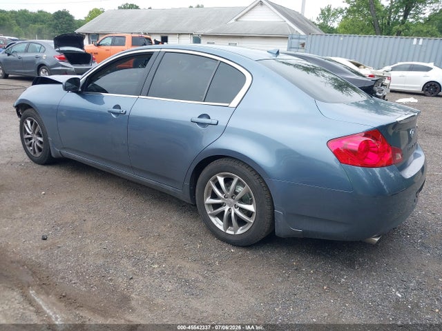 2007 Infiniti G35x მანქანა იყიდება აუქციონზე, vin: JNKBV61F17M809878, აუქციონის ნომერი: 45542337