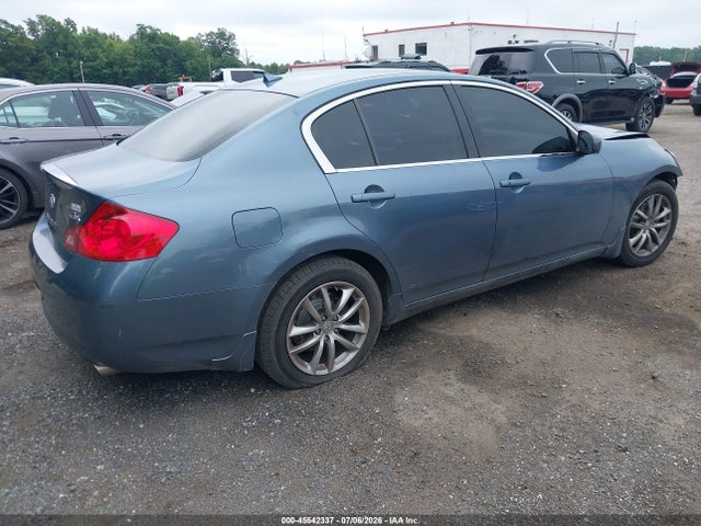 2007 Infiniti G35x მანქანა იყიდება აუქციონზე, vin: JNKBV61F17M809878, აუქციონის ნომერი: 45542337
