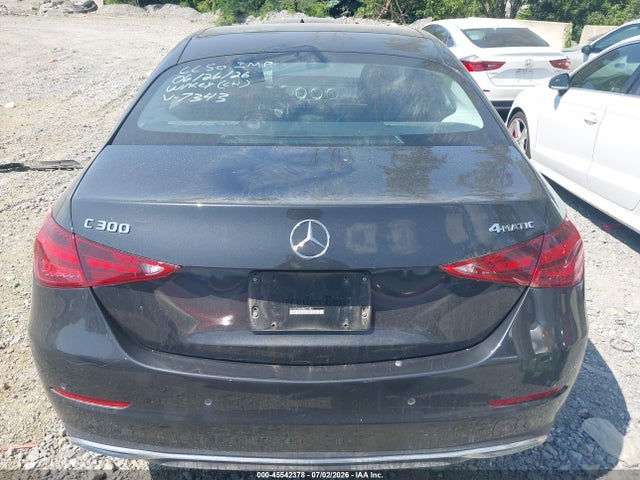 Aukcja sprzedaży 2022 Mercedes-benz C 300 4matic, vin: W1KAF4HB2NR017343, numer aukcji: 45542378
