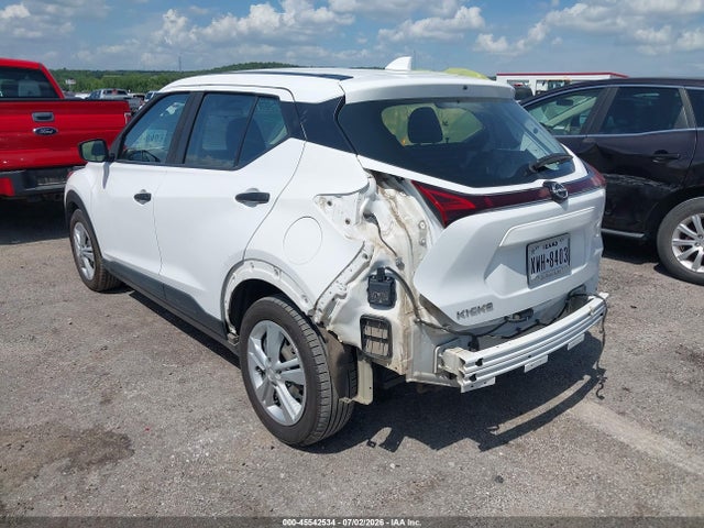 Aukcja sprzedaży 2022 Nissan Kicks S Xtronic Cvt, vin: 3N1CP5BV7NL503360, numer aukcji: 45542534