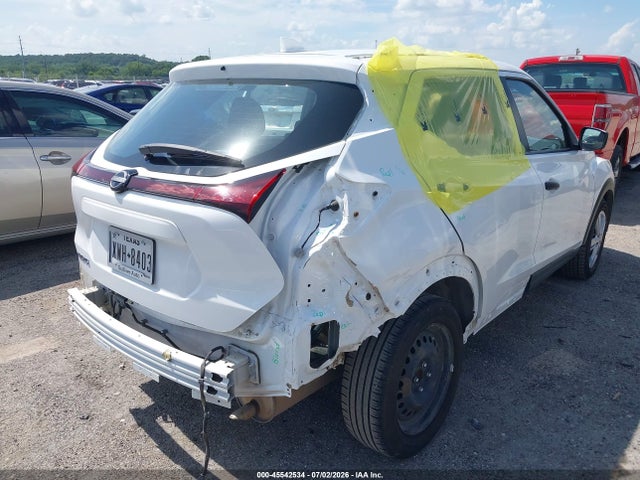 Aukcja sprzedaży 2022 Nissan Kicks S Xtronic Cvt, vin: 3N1CP5BV7NL503360, numer aukcji: 45542534