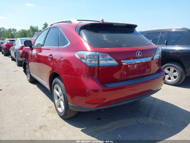 2012 Lexus Rx 350 მანქანა იყიდება აუქციონზე, vin: 2T2ZK1BA2CC077519, აუქციონის ნომერი: 45542570