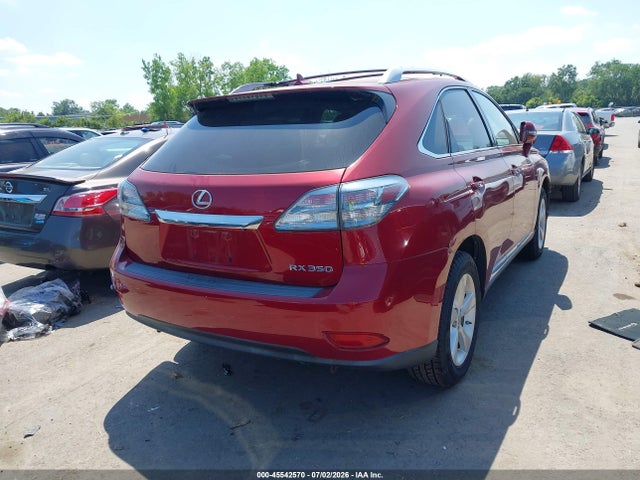 2012 Lexus Rx 350 მანქანა იყიდება აუქციონზე, vin: 2T2ZK1BA2CC077519, აუქციონის ნომერი: 45542570