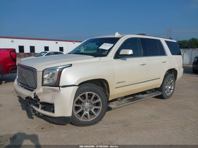 2015 Gmc Yukon Denali მანქანა იყიდება აუქციონზე, vin: 1GKS2CKJXFR547599, აუქციონის ნომერი: 45542599