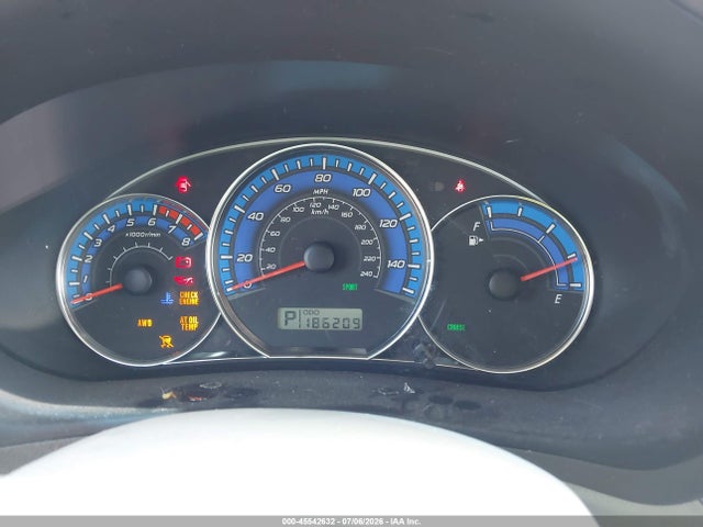 45542632 :رقم المزاد ، JF2SH63609H711492 vin ، 2009 Subaru Forester 2.5x مزاد بيع