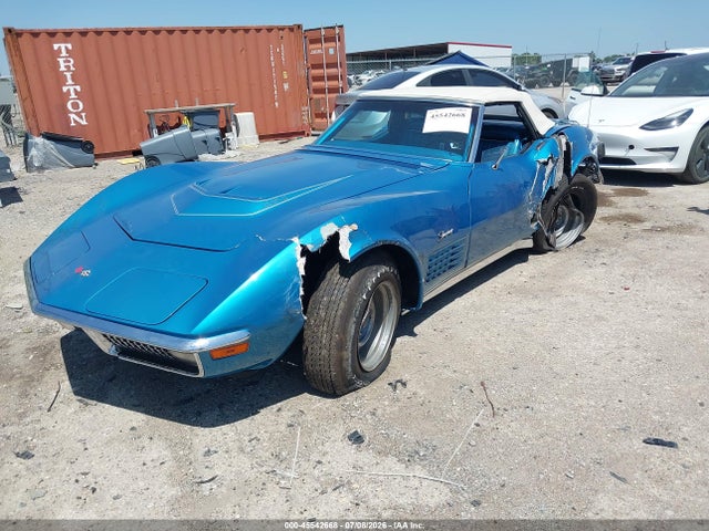 45542668 :رقم المزاد ، 0000194670S410275 vin ، 1970 Chevrolet Corvette مزاد بيع