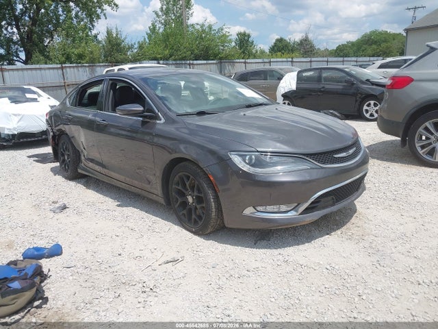 45542685 :رقم المزاد ، 1C3CCCEG7FN512396 vin ، 2015 Chrysler 200 C مزاد بيع