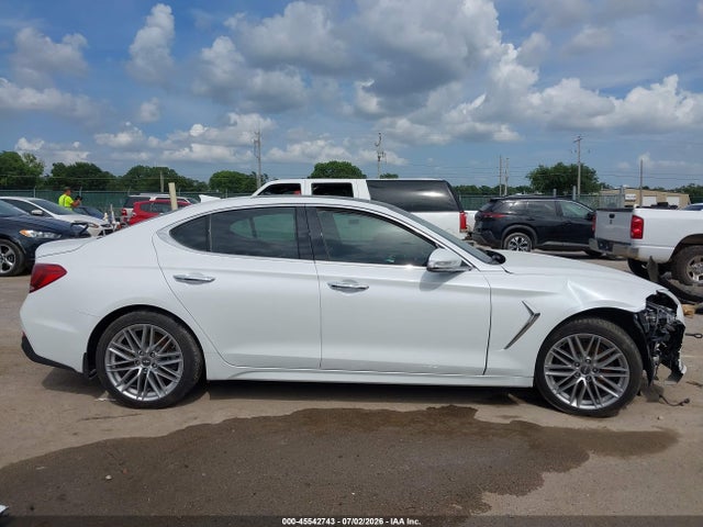 Продаж на аукціоні авто 2020 Genesis G70 2.0t Awd, vin: KMTG34LA0LU060246, номер лоту: 45542743