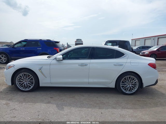 Продаж на аукціоні авто 2020 Genesis G70 2.0t Awd, vin: KMTG34LA0LU060246, номер лоту: 45542743