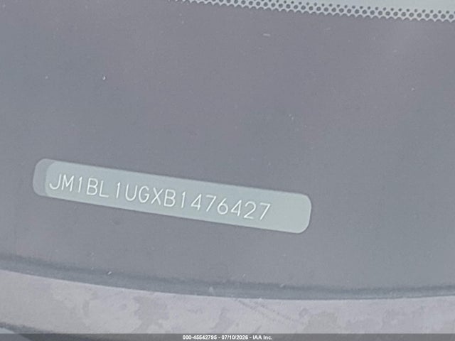 Продаж на аукціоні авто 2011 Mazda Mazda3 I Sport, vin: JM1BL1UGXB1476427, номер лоту: 45542795