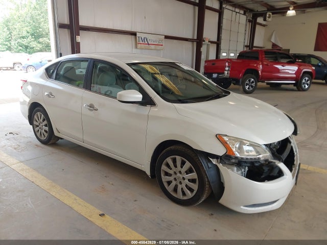 2013 Nissan Sentra Sv მანქანა იყიდება აუქციონზე, vin: 3N1AB7AP0DL727329, აუქციონის ნომერი: 45542829