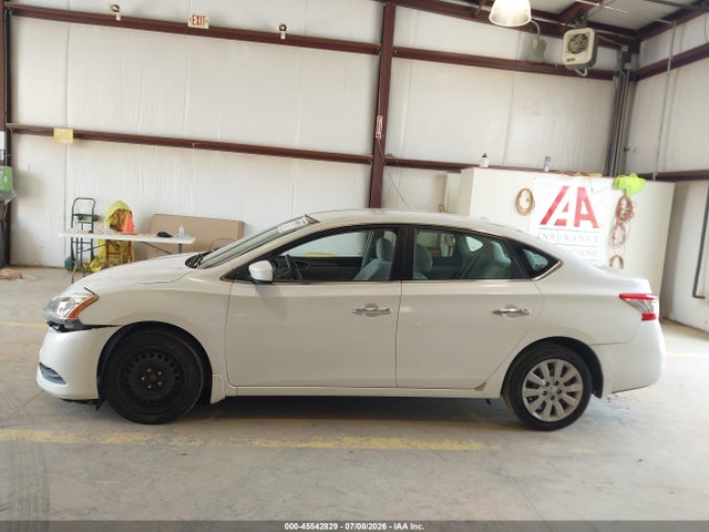 2013 Nissan Sentra Sv მანქანა იყიდება აუქციონზე, vin: 3N1AB7AP0DL727329, აუქციონის ნომერი: 45542829