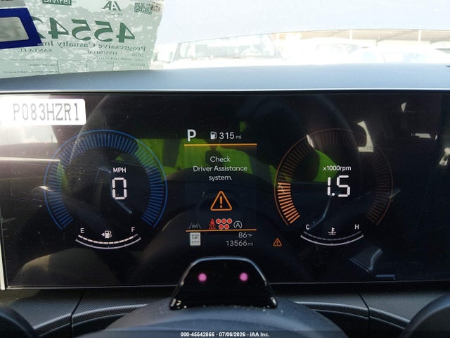 45542866 :رقم المزاد ، 5NMP24GL3TH176285 vin ، 2026 Hyundai Santa Fe Sel مزاد بيع