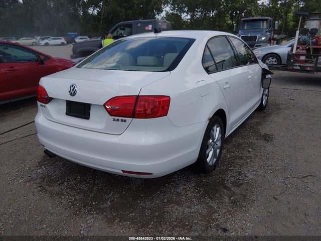 Продажа на аукционе авто 2011 Volkswagen Jetta 2.5l Se, vin: 3VWDZ7AJ0BM382213, номер лота: 45542923