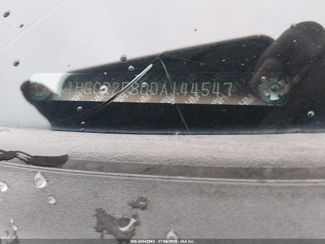 2013 Honda Accord Ex-l მანქანა იყიდება აუქციონზე, vin: 1HGCR2F80DA144547, აუქციონის ნომერი: 45542963