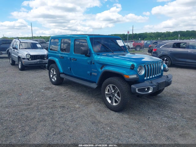 Продажа на аукционе авто 2020 Jeep Wrangler Unlimited Sahara 4x4, vin: 1C4HJXEN9LW264624, номер лота: 45543059