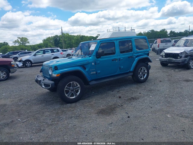 Продаж на аукціоні авто 2020 Jeep Wrangler Unlimited Sahara 4x4, vin: 1C4HJXEN9LW264624, номер лоту: 45543059