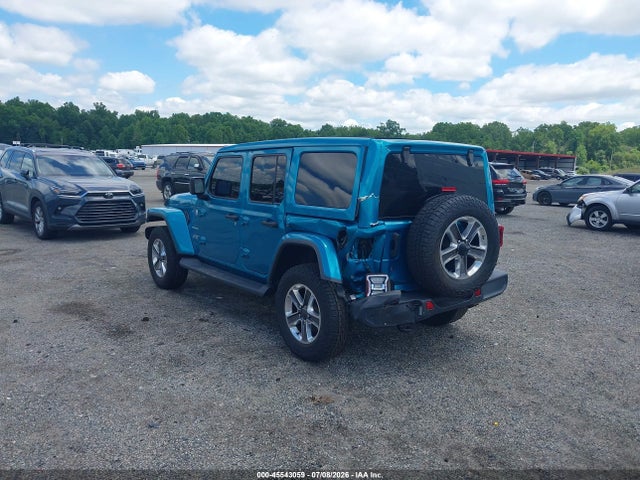 Продаж на аукціоні авто 2020 Jeep Wrangler Unlimited Sahara 4x4, vin: 1C4HJXEN9LW264624, номер лоту: 45543059