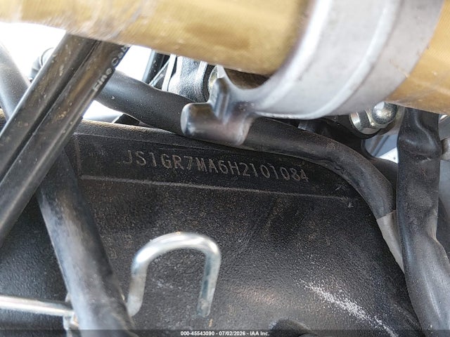 2017 Suzuki Gsx-r750 მანქანა იყიდება აუქციონზე, vin: JS1GR7MA6H2101084, აუქციონის ნომერი: 45543090