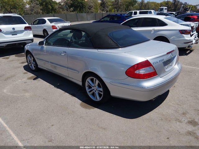 45543110 :رقم المزاد ، WDBTK56G66T056118 vin ، 2006 Mercedes-benz Clk 350 مزاد بيع