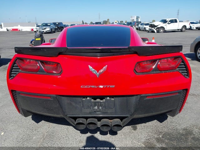 2017 Chevrolet Corvette Grand Sport მანქანა იყიდება აუქციონზე, vin: 1G1YW2D76H5106464, აუქციონის ნომერი: 45543125