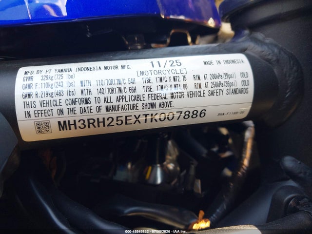 Yamaha Yfz320 A 2026 MH3RH25EXTK007886 Image 10