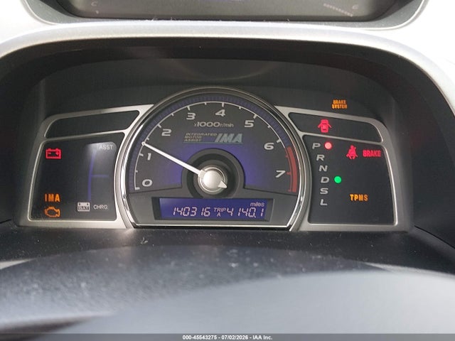 2010 Honda Civic Hybrid მანქანა იყიდება აუქციონზე, vin: JHMFA3F20AS002370, აუქციონის ნომერი: 45543275