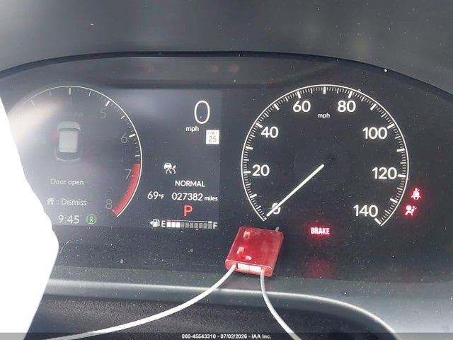 2025 Honda Hr-v 2wd Sport მანქანა იყიდება აუქციონზე, vin: 3CZRZ1H55SM701100, აუქციონის ნომერი: 45543310