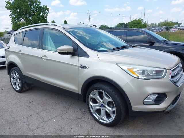 2017 Ford Escape Titanium მანქანა იყიდება აუქციონზე, vin: 1FMCU9JD2HUA87679, აუქციონის ნომერი: 45543370