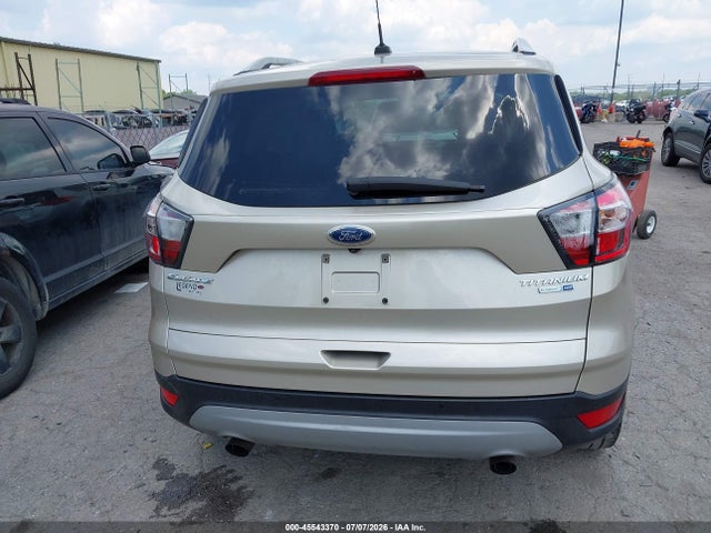 2017 Ford Escape Titanium მანქანა იყიდება აუქციონზე, vin: 1FMCU9JD2HUA87679, აუქციონის ნომერი: 45543370