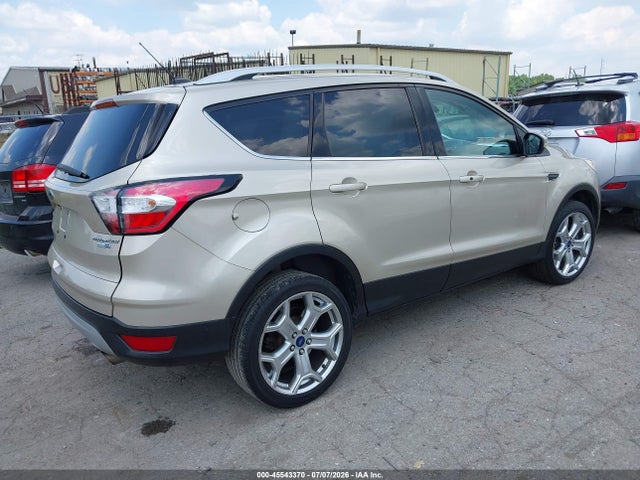 2017 Ford Escape Titanium მანქანა იყიდება აუქციონზე, vin: 1FMCU9JD2HUA87679, აუქციონის ნომერი: 45543370