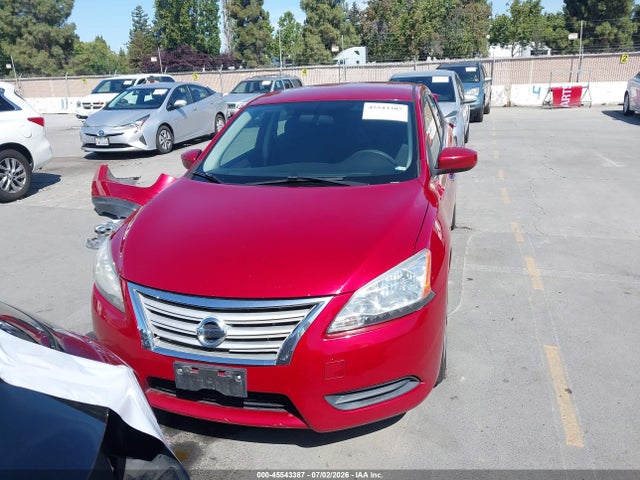 3N1AB7AP3EL642597 Nissan Sentra Fe+ S/fe+ Sv/s/sl/sr/sv