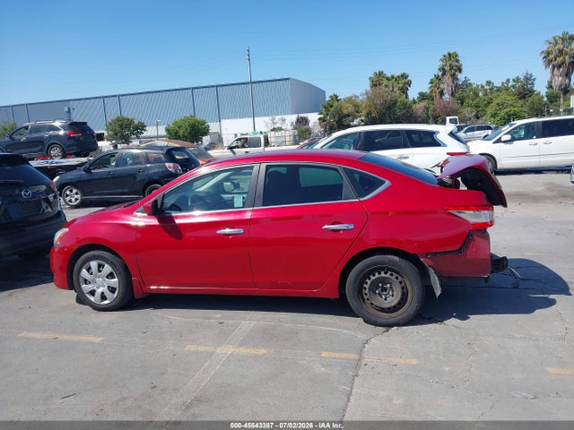 3N1AB7AP3EL642597 Nissan Sentra Fe+ S/fe+ Sv/s/sl/sr/sv