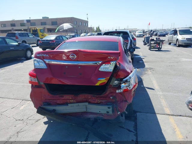 3N1AB7AP3EL642597 Nissan Sentra Fe+ S/fe+ Sv/s/sl/sr/sv