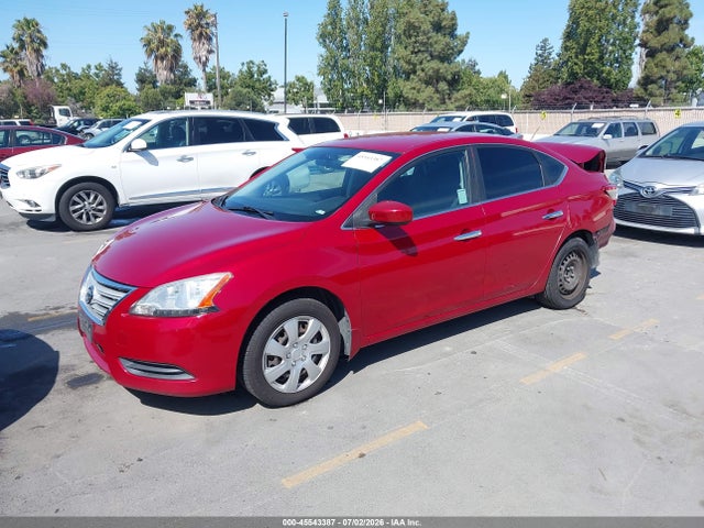 3N1AB7AP3EL642597 Nissan Sentra Fe+ S/fe+ Sv/s/sl/sr/sv
