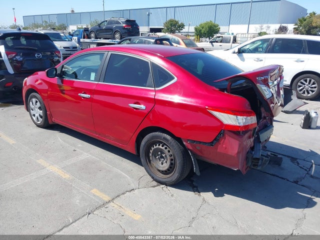 3N1AB7AP3EL642597 Nissan Sentra Fe+ S/fe+ Sv/s/sl/sr/sv