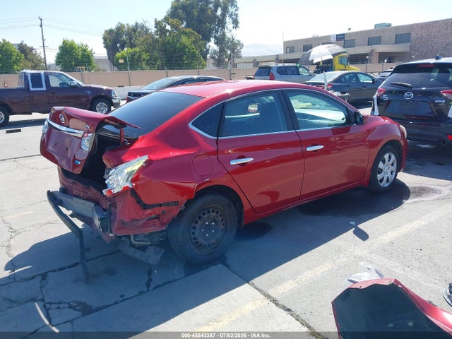 3N1AB7AP3EL642597 Nissan Sentra Fe+ S/fe+ Sv/s/sl/sr/sv