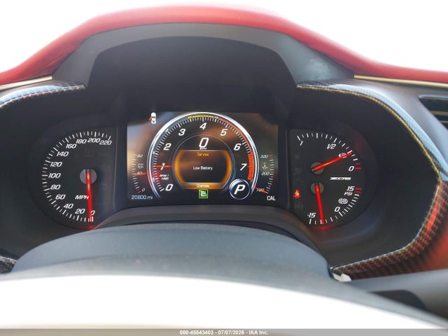 45543403 :رقم المزاد ، 1G1YS2D6XJ5601419 vin ، 2018 Chevrolet Corvette Z06 مزاد بيع