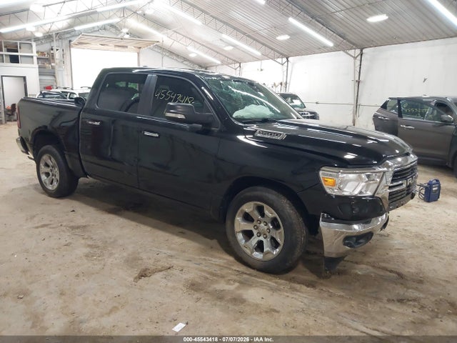 2019 Ram 1500 Big Horn/lone Star  4x4 5'7 Box მანქანა იყიდება აუქციონზე, vin: 1C6SRFFT8KN698972, აუქციონის ნომერი: 45543418
