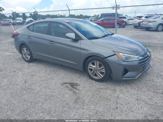 2019 Hyundai Elantra Sel მანქანა იყიდება აუქციონზე, vin: 5NPD84LF4KH465372, აუქციონის ნომერი: 45543461
