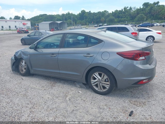 2019 Hyundai Elantra Sel მანქანა იყიდება აუქციონზე, vin: 5NPD84LF4KH465372, აუქციონის ნომერი: 45543461