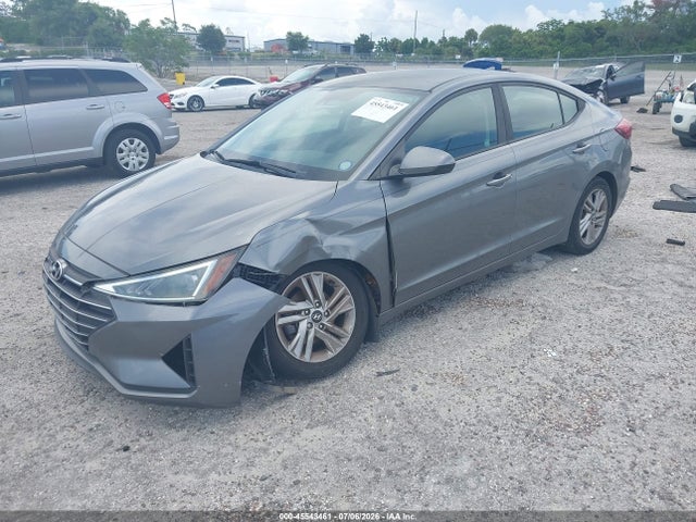 2019 Hyundai Elantra Sel მანქანა იყიდება აუქციონზე, vin: 5NPD84LF4KH465372, აუქციონის ნომერი: 45543461