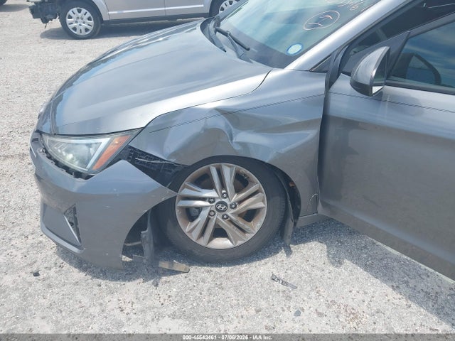 2019 Hyundai Elantra Sel მანქანა იყიდება აუქციონზე, vin: 5NPD84LF4KH465372, აუქციონის ნომერი: 45543461