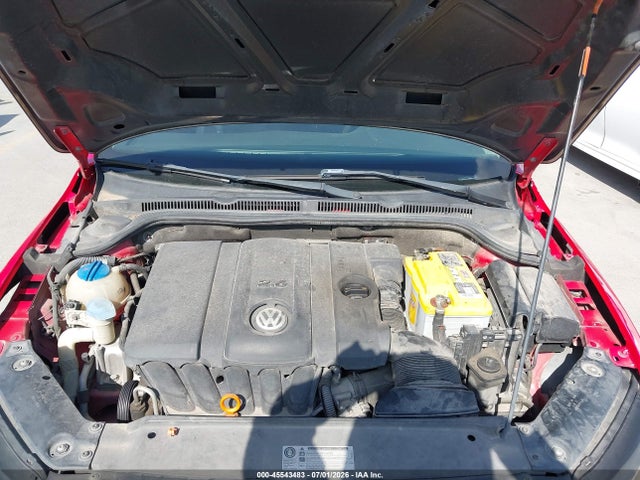 45543483 :رقم المزاد ، 3VWDX7AJ3BM373396 vin ، 2011 Volkswagen Jetta 2.5l Se مزاد بيع