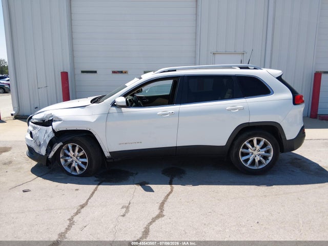 2016 Jeep Cherokee Limited მანქანა იყიდება აუქციონზე, vin: 1C4PJMDB5GW170330, აუქციონის ნომერი: 45543507