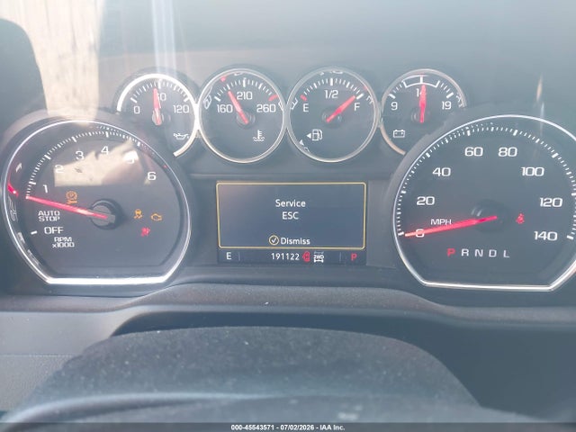 45543571 :رقم المزاد ، 1GCUYEED0MZ139422 vin ، 2021 Chevrolet Silverado 1500 4wd  Short Bed Rst مزاد بيع
