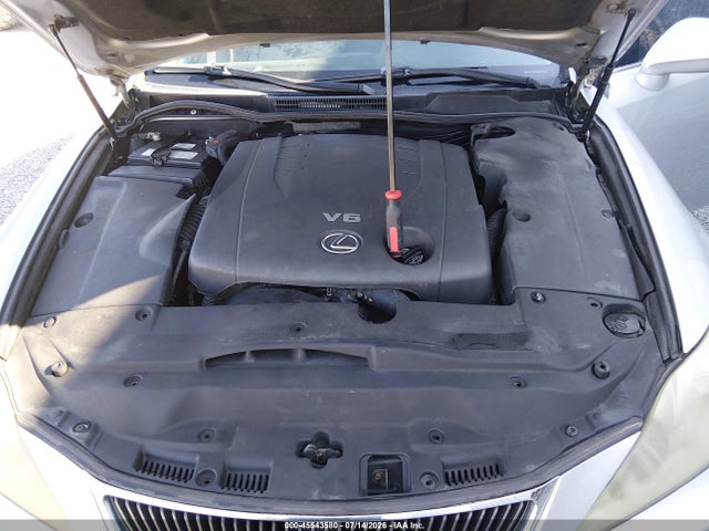 Продаж на аукціоні авто 2006 Lexus Is 250, vin: JTHCK262162008437, номер лоту: 45543580