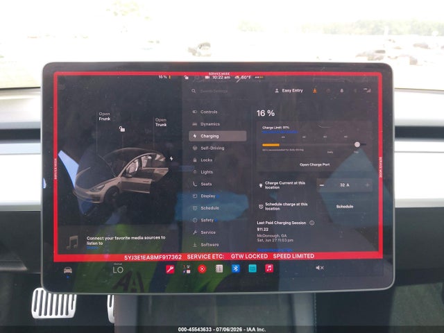 Продаж на аукціоні авто 2021 Tesla Model 3 Standard Range Plus Rear-wheel Drive, vin: 5YJ3E1EA8MF917362, номер лоту: 45543633