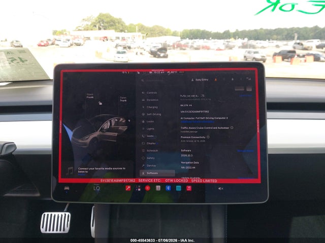 Продаж на аукціоні авто 2021 Tesla Model 3 Standard Range Plus Rear-wheel Drive, vin: 5YJ3E1EA8MF917362, номер лоту: 45543633