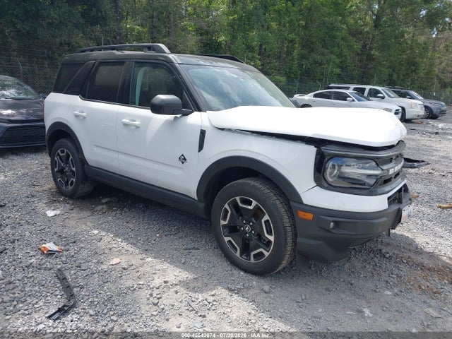 45543674 :رقم المزاد ، 3FMCR9C61NRE11871 vin ، 2022 Ford Bronco Sport Outer Banks مزاد بيع